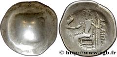 DANUBIAN CELTS - TETRADRACHMS IMITATIONS OF ALEXANDER III AND HIS SUCCESSORS Type : Tétradrachme, imitation du type de Philippe III  Date : c. IIe siècle AC.  Metal : silver  Diameter : 26,5  mm Orien