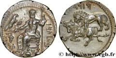 CILICIA - TARSOS - MAZAIOS SATRAP Type : Statère  Date : c. 340 AC.  Mint name / Town : Cilicie, Tarse  Metal : silver  Diameter : 23,5  mm Orientation dies : 3  h. Weight : 10,83  g. Obverse legend :