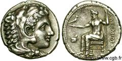 ROYAUME DE MACEDOINE - PHILIPPE III ARRHIDEE(323-316 avant J.-C.)Monnayage au nom et au type d'Alexandre III le Grand Tétradrachme N° v11_0054    Date : c. 323-320 AC. Nom de l'atelier : Chypre, Amath
