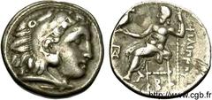 ROYAUME DE MACEDOINE - PHILIPPE III ARRHIDEE(323-316 avant J.-C.)Monnayage au nom de Philippe III et au type d'Alexandre Drachme N° v11_0062    Date : c. 323-317 AC. Nom de l'atelier : Ionie, Colophon