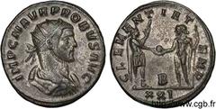 PROBUS(06-07/276-09/282)Marcus Aurelius Probus Aurelianus N° v11_0381    Date : 281 Nom de l'atelier : Pannonie supérieure, Siscia Métal : billon Diamètre : 22mm Axe des coins : 6h. Poids : 4,27g. Eta