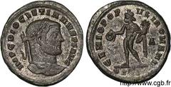 DIOCLETIEN(20/11/284-1/05/305)Caius Aurelius Valerius DiocletianusAuguste (20/11/284-1/05/305) Follis ou nummus N° v11_0394    Date : 296 Nom de l'atelier : Savie, Siscia Métal : cuivre Diamètre : 29m