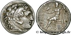 Greek coins of Asia and Africa PAPHLAGONIA - SINOPE Tétradrachme c. 275 AC. Sinope, Paphlagonie R3 silver (27mm, 17,12g, 12h) Obverse : Anépigraphe Tête d'Héraklès à droite, coiffée de la léonté Rever