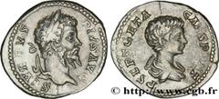 Coinage of the Severan dynasty SEPTIMIUS SEVERUS, CARACALLA and GETA Denier 201 Rome R3 silver (18,5mm, 3,19g, 6h) Obverse : SEVERVS - PIVS AVG Tête laurée de Septime Sévère à droite (O*) Reverse : P 