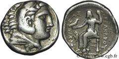 ROYAUME DE MACEDOINE - PHILIPPE III ARRHIDEE(323-316 avant J.-C.)Monnayage au nom et au type d'Alexandre III le Grand Tétradrachme N° v24_0061    Date : c. 323-320 AC. Nom de l'atelier : Macédoine, Am