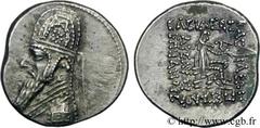 ROYAUME PARTHE - MITHRIDATES II(123-88 avant J.-C.) Drachme N° v24_0127    Nom de l'atelier : Rhagae Métal : argent Diamètre : 19mm Axe des coins : 12h. Poids : 4,26g. Degré de rareté : R1 Etat de con
