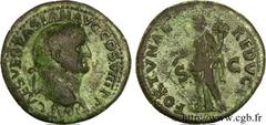 VESPASIEN(1/07/69-24/06/79)Titus Flavius Sabinus Vespasianus Dupondius, (MB, ئ 29) N° v24_0289    Date : 77-78 Nom de l'atelier : Gaule, Lyon Métal : bronze Diamètre : 28,5mm Axe des coins : 6h. Poids