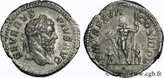 SEPTIME SEVERE(13/04/193-4/02/211)Lucius Septimius Severus Denier N° v24_0432    Date : 209 Nom de l'atelier : Rome Métal : argent Diamètre : 19mm Axe des coins : 6h. Poids : 3,47g. Etat de conservati