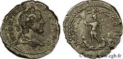 CARACALLA(27/05/196-8/04/217)Marcus Aurelius AntoninusCo-empereur avec Septime Sévère(04/198-209) Denier N° v24_0453    Date : 207 Nom de l'atelier : Rome Métal : argent Diamètre : 19,5mm Axe des coin