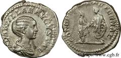 PLAUTILLE et CARACALLA Denier N° v24_0469    Date : 202 Nom de l'atelier : Rome Métal : argent Diamètre : 17,5mm Axe des coins : 6h. Poids : 3,50g. Degré de rareté : R1 Etat de conservation : TTB+/TTB