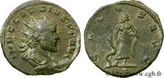 CLAUDE II LE GOTHIQUE(09/268-06-08/270)Marcus Aurelius Claudius Antoninien N° v24_0600    Date : janvier - été 269 Nom de l'atelier : Italie, Milan (Mediolanum) Métal : billon Diamètre : 21mm Axe des 