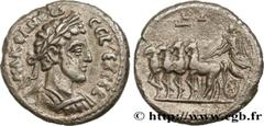 COMMODUS Type : Tétradrachme  Date : an 24  Mint name / Town : Alexandrie, Égypte  Metal : billon  Diameter : 26,5  mm Orientation dies : 12  h. Weight : 12,76  g. Rarity : R2  Obverse description : B