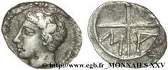 MASSALIA - MARSEILLE(350-220 avant J.-C.) Obole N° v25_0518    Date : c. 350-220 AC. Métal : argent Diamètre : 10,10mm Axe des coins : 11h. Poids : 0,64g. Degré de rareté : R1 Etat de conservation : T