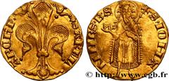 Feudal coins PROVENCE - ARCHDIOCESE OF ARLES - ETIENNE II DE LA GARDE Type : Florin d'or  Date : n.d.  Mint name / Town : Arles  Metal : gold  Millesimal fineness : 906  ‰ Diameter : 19  mm Orientatio