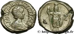 Provincial Coins GORDIANUS III and TRANQUILLINA Type : Tétradrachme  Date : an 6  Mint name / Town : Alexandrie, Égypte  Metal : billon  Diameter : 22  mm Orientation dies : 12  h. Weight : 14,27  g. 