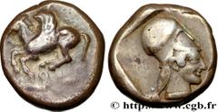 Greek Coins CORINTHIA - CORINTH Type : Statère  Date : c. 500-450 AC.  Mint name / Town : Corinthe, Corinthie  Metal : silver  Diameter : 17,5  mm Orientation dies : 9  h. Weight : 8,62  g. Rarity : R