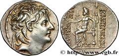 Greek Coins SYRIA - SELEUKID KINGDOM - ALEXANDER II ZEBINA Type : Tétradrachme  Date : c. 128-123 AC.  Mint name / Town : Antioche, Syrie  Metal : silver  Diameter : 29  mm Orientation dies : 12  h. W