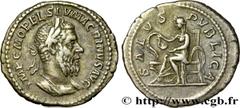 Roman coins MACRINUS Type : Denier  Date : juin - juillet  Date : 217  Mint name / Town : Rome  Metal : silver  Millesimal fineness : 500  ‰ Diameter : 19  mm Orientation dies : 6  h. Weight : 3,19  g