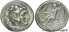 ROYAUME DE THRACE - LYSIMAQUE(323-301-281 avant J.-C.)Monnayage au nom et au type de Lysimaque(297-281 avant J.-C.) Tétradrachme N° v26_0033    Date : c. 305-297 AC. Nom de l'atelier : Ionie, Magnésie