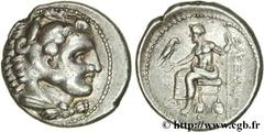 ROYAUME DE MACEDOINE - ALEXANDRE III LE GRAND(336-323 avant J.-C.)Monnayage au nom et au type d'Alexandre III le Grand Tétradrachme N° v26_0041    Date : 327-326 AC. Nom de l'atelier : Phénicie, Aké M