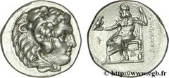 ROYAUME DE MACEDOINE - PHILIPPE III ARRHIDEE(323-316 avant J.-C.)Monnayage au nom de Philippe III et au type d'Alexandre Drachme N° v26_0046    Date : c. 323-319 AC. Nom de l'atelier : Lydie, Sardes M