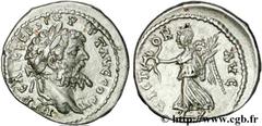 SEPTIME SEVERE(13/04/193-4/02/211)Lucius Septimius Severus Denier N° v26_0314    Date : 194 Nom de l'atelier : Syrie, Emèse Métal : argent Diamètre : 18mm Axe des coins : 11h. Poids : 3,15g. Degré de 