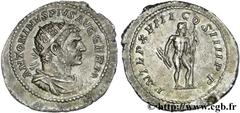 CARACALLA(27/05/196-8/04/217)Marcus Aurelius AntoninusAuguste (4/02/211-8/04/217) Antoninien N° v26_0325    Date : 215 Nom de l'atelier : Rome Métal : argent Diamètre : 24mm Axe des coins : 12h. Poids