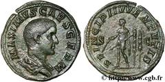 MAXIME CESAR(+238)Caius Iulius Verus MaximusCésar(236-238) Sesterce, (GB, ئ 32) N° v26_0365    Date : 237 Nom de l'atelier : Rome Métal : bronze Diamètre : 32mm Axe des coins : 1h. Poids : 22,35g. Deg