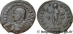 Roman coins CONSTANTINE I THE GREAT Type : Follis ou nummus  Date : début - automne  Date : 317  Mint name / Town : Arles  Metal : copper  Diameter : 20  mm Orientation dies : 12  h. Weight : 3,38  g.