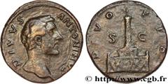 Roman coins DIVUS ANTONINUS PIUS Type : Sesterce  Date : 162  Mint name / Town : Rome  Metal : copper  Diameter : 31  mm Orientation dies : 12  h. Weight : 20,55  g. Rarity : R2  Obverse legend : DIVV
