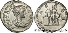 Roman coins GETA Type : Denier  Date : 204  Mint name / Town : Rome  Metal : silver  Millesimal fineness : 550  ‰ Diameter : 19  mm Orientation dies : 6  h. Weight : 3,42  g. Rarity : R2  Officine : 5