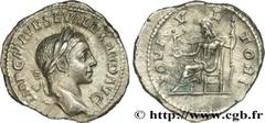Roman coins SEVERUS ALEXANDER Type : Denier  Date : 225  Mint name / Town : Rome  Metal : silver  Millesimal fineness : 500  ‰ Diameter : 19,5  mm Orientation dies : 6  h. Weight : 2,64  g. Officine :