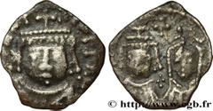 Byzantine coins HERACLIUS, HERACLIUS CONSTANTINE and MARTINA Type : Demi-silique  Date : 614-626  Mint name / Town : Carthage  Metal : silver  Diameter : 13  mm Orientation dies : 2  h. Weight : 0,62 