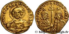 Byzantine coins BASIL II and CONSTANTINE VIII Type : Tetarteron  Date : 977-989  Mint name / Town : Constantinople  Metal : gold  Millesimal fineness : 1.000  ‰ Diameter : 21  mm Orientation dies : 6 