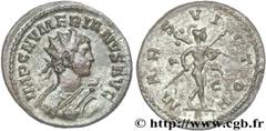 NUMERIEN(12/282-11/284)Marcus Aurelius NumerianusAuguste(03/283-11/284) Aurelianus N° v27_0117    Date : début 284 Nom de l'atelier : Lyon Métal : billon Diamètre : 23mm Axe des coins : 12h. Poids : 4