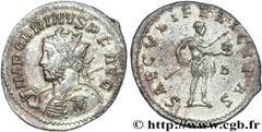 CARIN(10/282-09/285)Marcus Aurelius CarinusAuguste(03/283-09/285) Aurelianus N° v27_0121    Date : début 284 Nom de l'atelier : Lyon Métal : billon Diamètre : 23mm Axe des coins : 6h. Poids : 4,12g. D