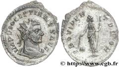 DIOCLETIEN(20/11/284-1/05/305)Caius Aurelius Valerius DiocletianusAuguste (20/11/284-1/05/305) Aurelianus N° v27_0266    Date : 1/03/293 - 20/11/293 Nom de l'atelier : Lyon Métal : billon Diamètre : 2