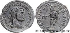MAXIMIEN HERCULE(10/12/285-02/310)Marcus Aurelius Valerius MaximianusAuguste I (1/04/286-1/05/305) Follis ou nummus N° v27_0299    Date : fin 294 - début 295 Nom de l'atelier : Lyon Métal : cuivre Dia