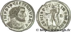 DIOCLETIEN(20/11/284-1/05/305)Caius Aurelius Valerius DiocletianusAuguste (20/11/284-1/05/305) Follis ou nummus N° v27_0343    Date : 300 - mi 304 Nom de l'atelier : Lyon Métal : cuivre Diamètre : 27,