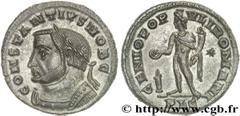 CONSTANCE Ier CHLORE(1/03/293-25/07/306)Flavius Valerius ConstantiusCésar(1/03/293-1/05/305) Follis ou nummus N° v27_0356    Date : mi 304 - 1er mai 305 Nom de l'atelier : Lyon Métal : cuivre Diamètre