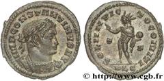 CONSTANTIN Ier LE GRAND(25/07/306-22/05/337)Flavius Valerius ConstantinusAuguste (25/12/307-22/05/337) Follis ou nummus N° v27_0395    Date : 315 Nom de l'atelier : Lyon Métal : cuivre Diamètre : 21mm