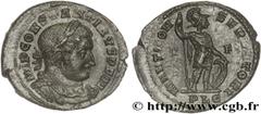 CONSTANTIN Ier LE GRAND(25/07/306-22/05/337)Flavius Valerius ConstantinusAuguste (25/12/307-22/05/337) Follis ou nummus N° v27_0396    Date : 315 Nom de l'atelier : Lyon Métal : cuivre Diamètre : 20,5