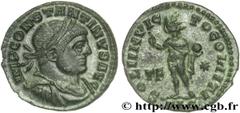 CONSTANTIN Ier LE GRAND(25/07/306-22/05/337)Flavius Valerius ConstantinusAuguste (25/12/307-22/05/337) Follis ou nummus N° v27_0402    Date : 315 Nom de l'atelier : Lyon Métal : cuivre Diamètre : 19,5