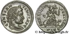 CONSTANTIN Ier LE GRAND(25/07/306-22/05/337)Flavius Valerius ConstantinusAuguste (25/12/307-22/05/337) Centenionalis ou nummus N° v27_0432    Date : 323 Nom de l'atelier : Lyon Métal : cuivre Diamètre