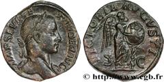 Roman coins SEVERUS ALEXANDER Type : Sesterce  Date : 230  Mint name / Town : Rome  Metal : copper  Diameter : 29,5  mm Orientation dies : 12  h. Weight : 19,33  g. Rarity : R1  Officine : 3e  Obverse