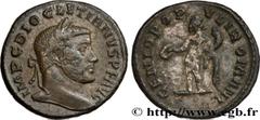 Roman coins DIOCLETIAN Type : Follis ou nummus  Date : 295  Mint name / Town : Boulogne  Metal : copper  Millesimal fineness : 50  ‰ Diameter : 25,50  mm Orientation dies : 12  h. Weight : 8,99  g. Ra