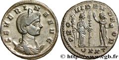 Roman coins SEVERINA Type : Aurelianus  Date : fin  Date : 274  Mint name / Town : Ticinum  Metal : billon  Millesimal fineness : 50  ‰ Diameter : 21  mm Orientation dies : 6  h. Weight : 3,57  g. Off