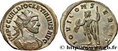 Roman coins DIOCLETIAN Type : Aurelianus  Date : 286-287  Mint name / Town : Ticinum  Metal : billon  Millesimal fineness : 50  ‰ Diameter : 21  mm Orientation dies : 12  h. Weight : 3,20  g. Officine