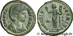 Roman coins GALERIA VALERIA Type : Follis ou nummus  Date : 311  Mint name / Town : Cyzique  Metal : copper  Diameter : 25  mm Orientation dies : 6  h. Weight : 7,21  g. Rarity : R1  Officine : 4e  Ob