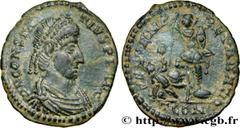 Roman coins CONSTANTIUS II Type : Maiorina réduite, (MB, Æ 3)  Date : 354-355  Mint name / Town : Arles  Metal : copper  Diameter : 20  mm Orientation dies : 12  h. Weight : 2,26  g. Rarity : R1  Offi